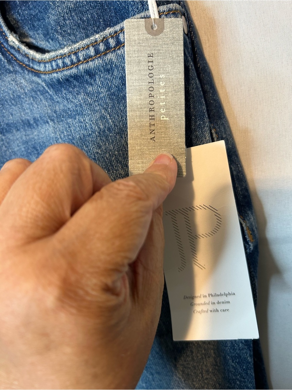 Pilcro Anthropologie Women’s 31P Jeans Cuffed New With Tags 027 - Picture 7 of 11